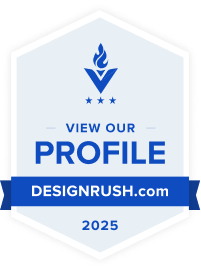 Studio Adagio's rating on DesignRush, the industry-leading B2B Marketplace connecting brands with agencies